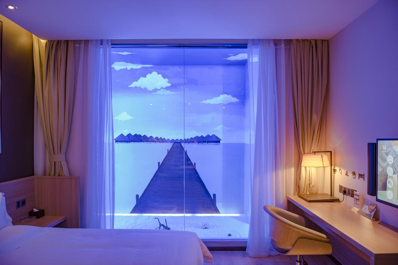Iu Hotel Ruoyang Yiyang Wenhua Road Экстерьер фото